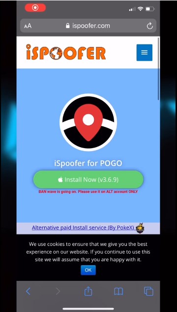 ispoofer pokemon go spoofing app for ios