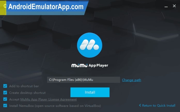 mumu app player offline installer