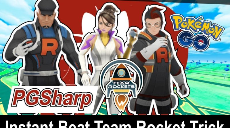 pgsharp instant beat team rocket fix 2022